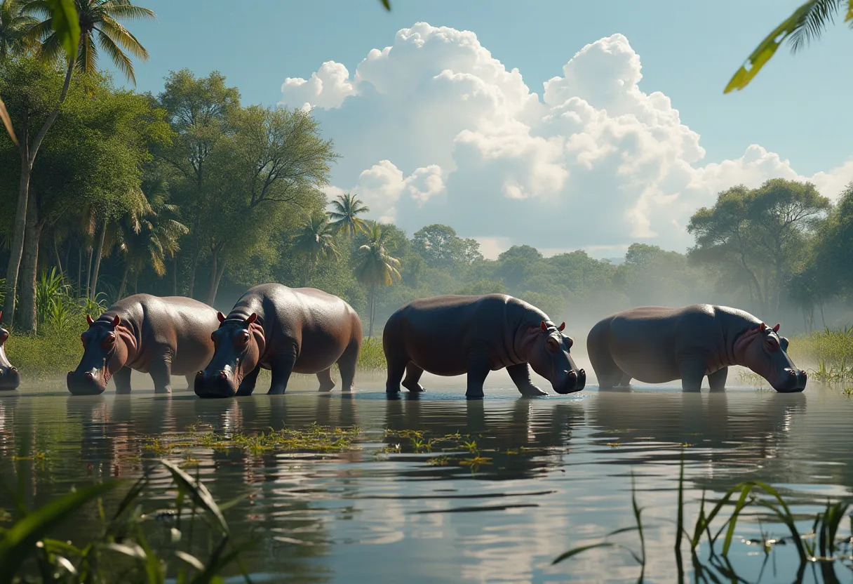 madagascar hippopotames