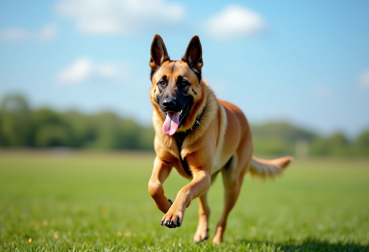 berger allemand croisé malinois