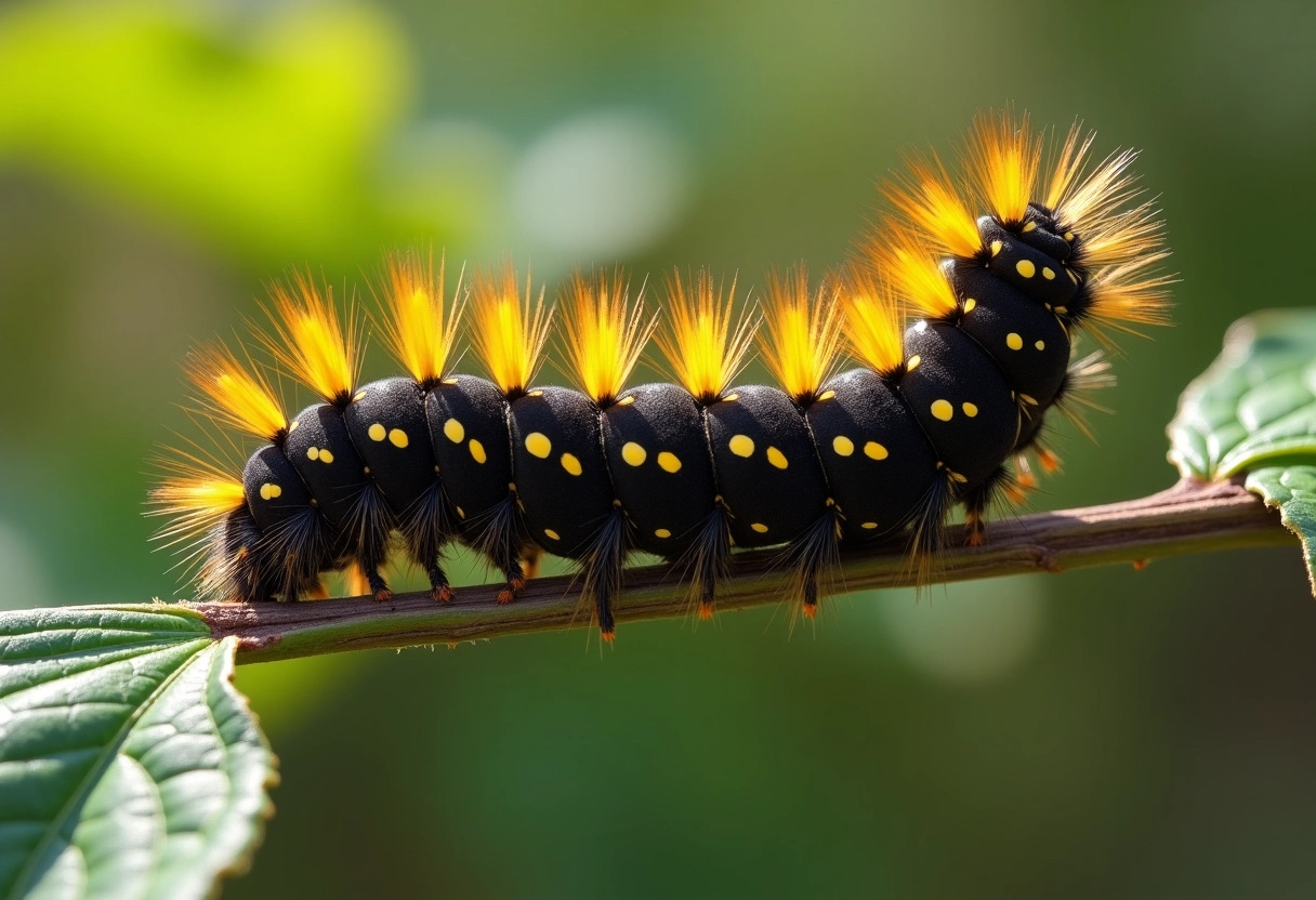 chenille métamorphose